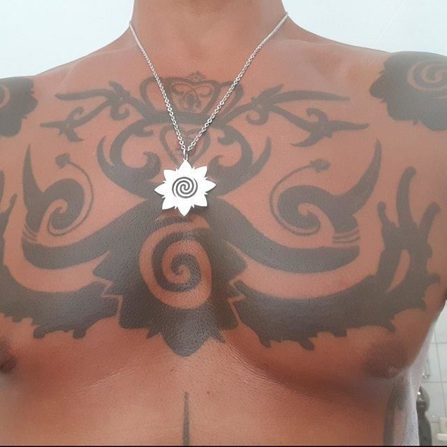 Mitch review of Borneo Rose Symbol Necklace
