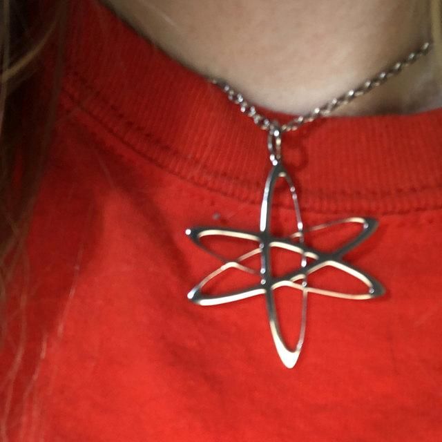Ashley A. review of Atheism Symbol Necklace
