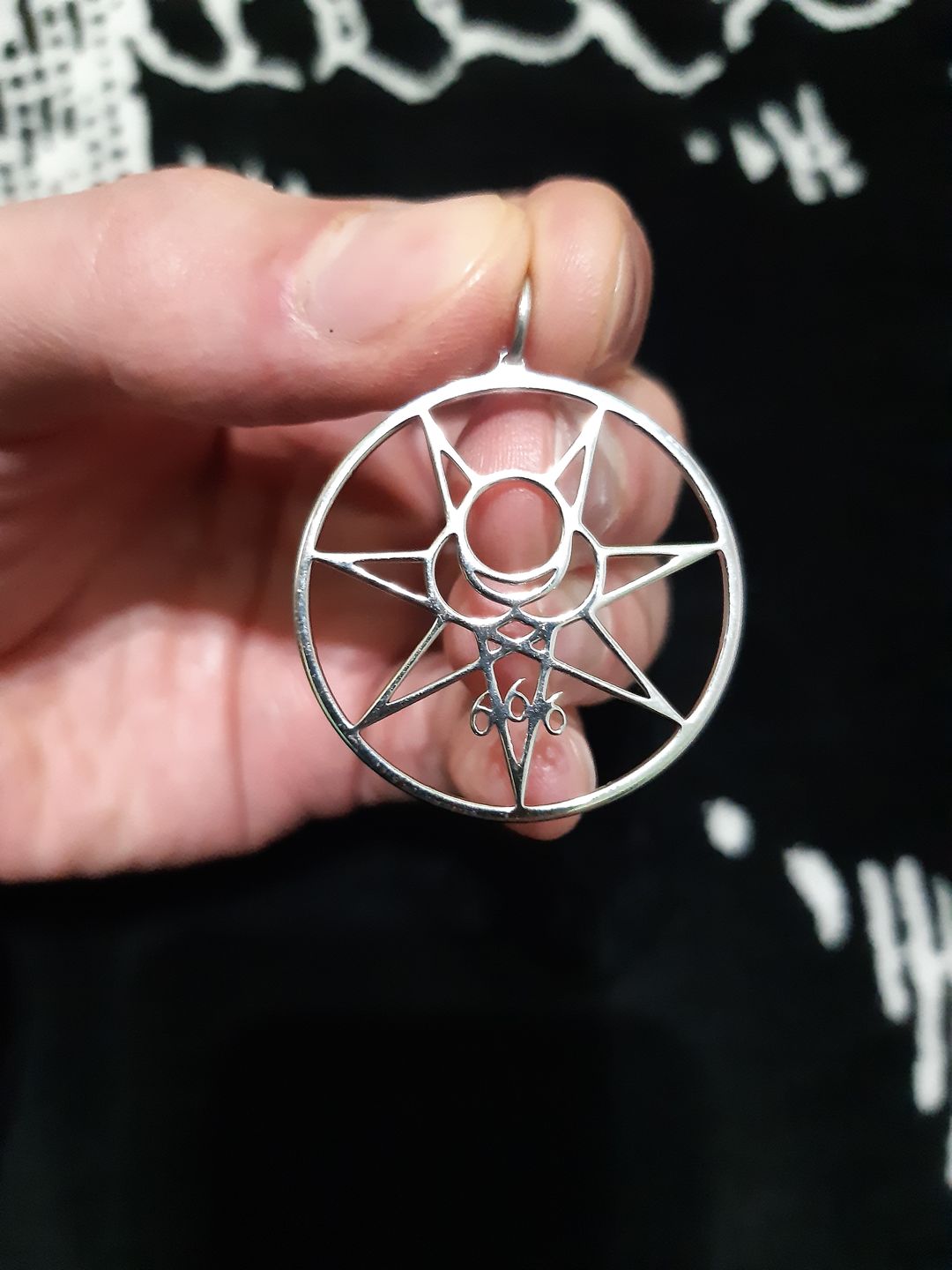 Daniel M. review of Mark of the Beast Symbol Necklace
