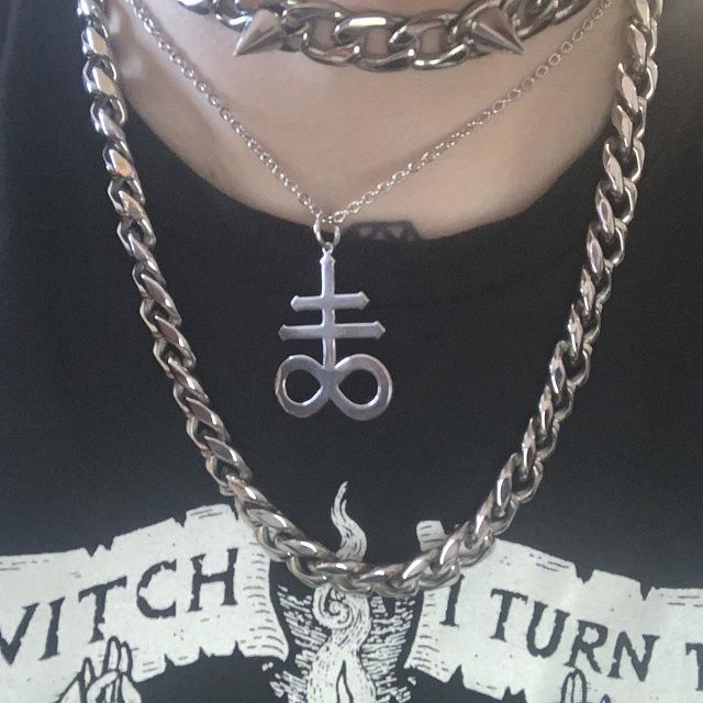 Mikayla S. review of Leviathan Cross Symbol Necklace
