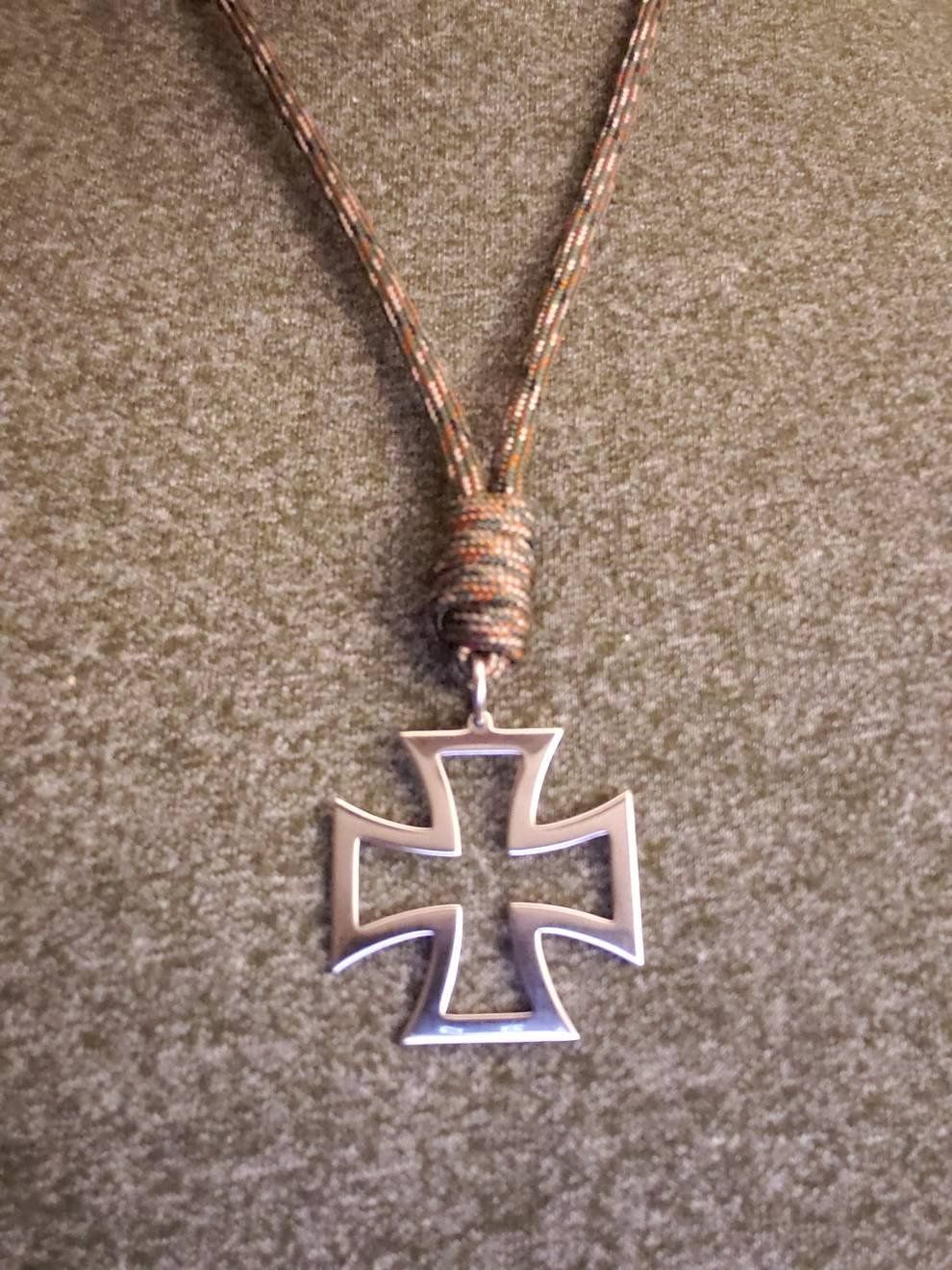 John review of Cross Pattee Symbol Necklace
