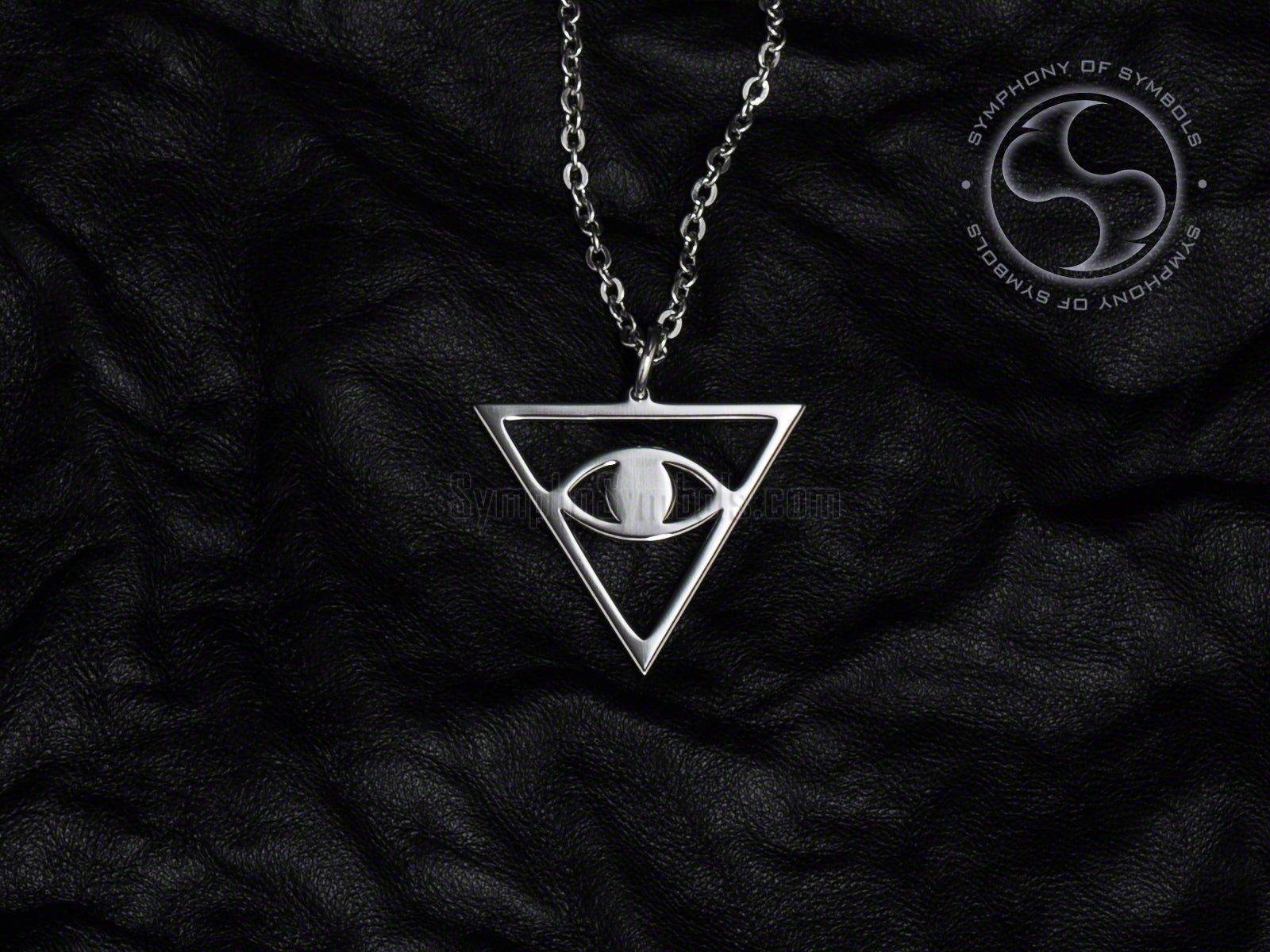 All Seeing Eye Symbol With Triangle. Triangle With Eye, All Seeing